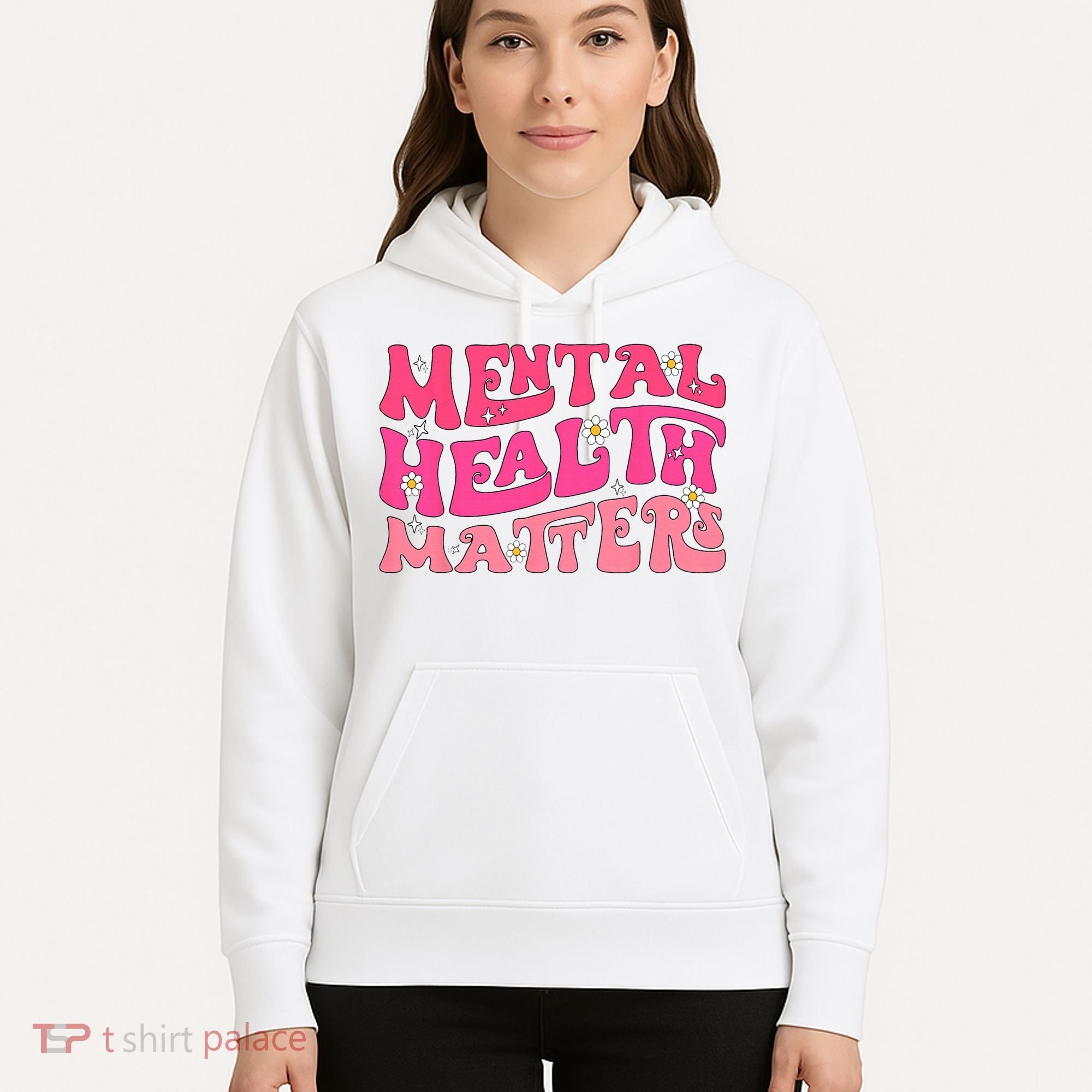 Mental Health Matters Groovy Psychologist Therapy Squad Hoodie