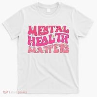 Mental Health Matters Groovy Psychologist Therapy Squad T-Shirt thumb 0