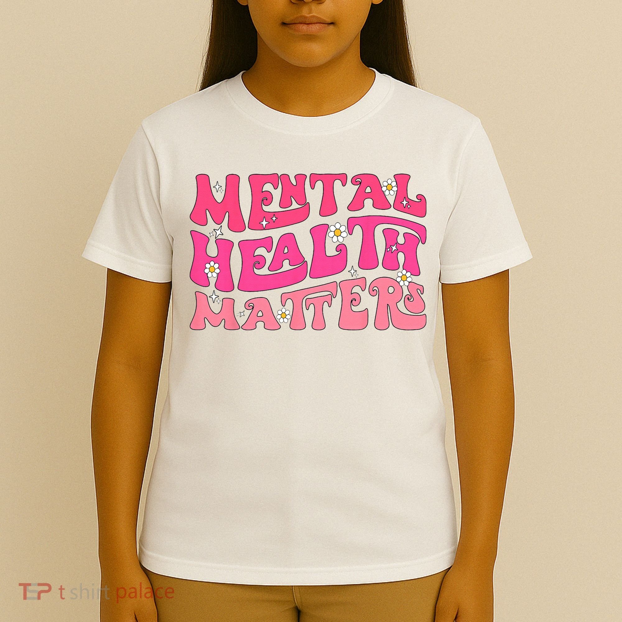 Mental Health Matters Groovy Psychologist Therapy Squad T-Shirt