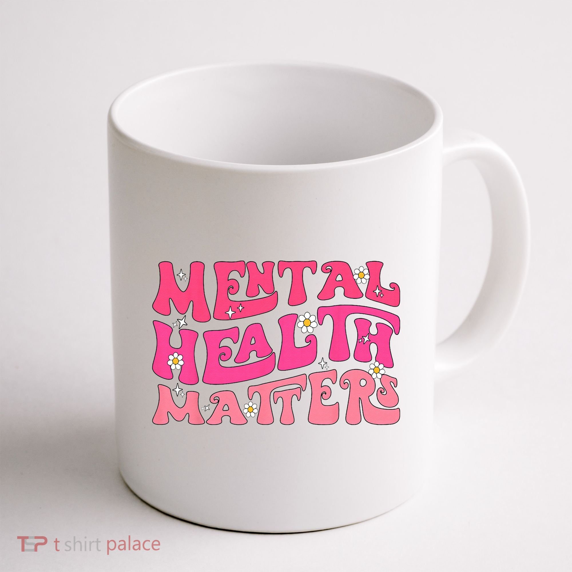 Mental Health Matters Groovy Psychologist Therapy Squad Coffee Mug