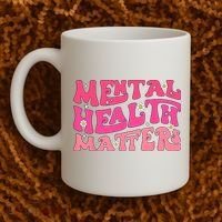 Mental Health Matters Groovy Psychologist Therapy Squad Coffee Mug thumb 2