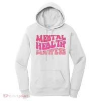 Mental Health Matters Groovy Psychologist Therapy Squad Women's Hoodie thumb 0