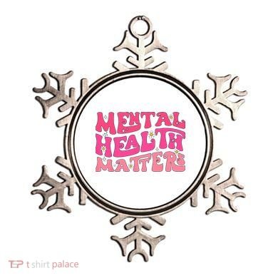 Mental Health Matters Groovy Psychologist Therapy Squad Ornament
