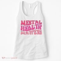 Mental Health Matters Groovy Psychologist Therapy Squad Women's Tank Top thumb 0