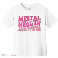 Mental Health Matters Groovy Psychologist Therapy Squad Toddler T-Shirt thumb 0