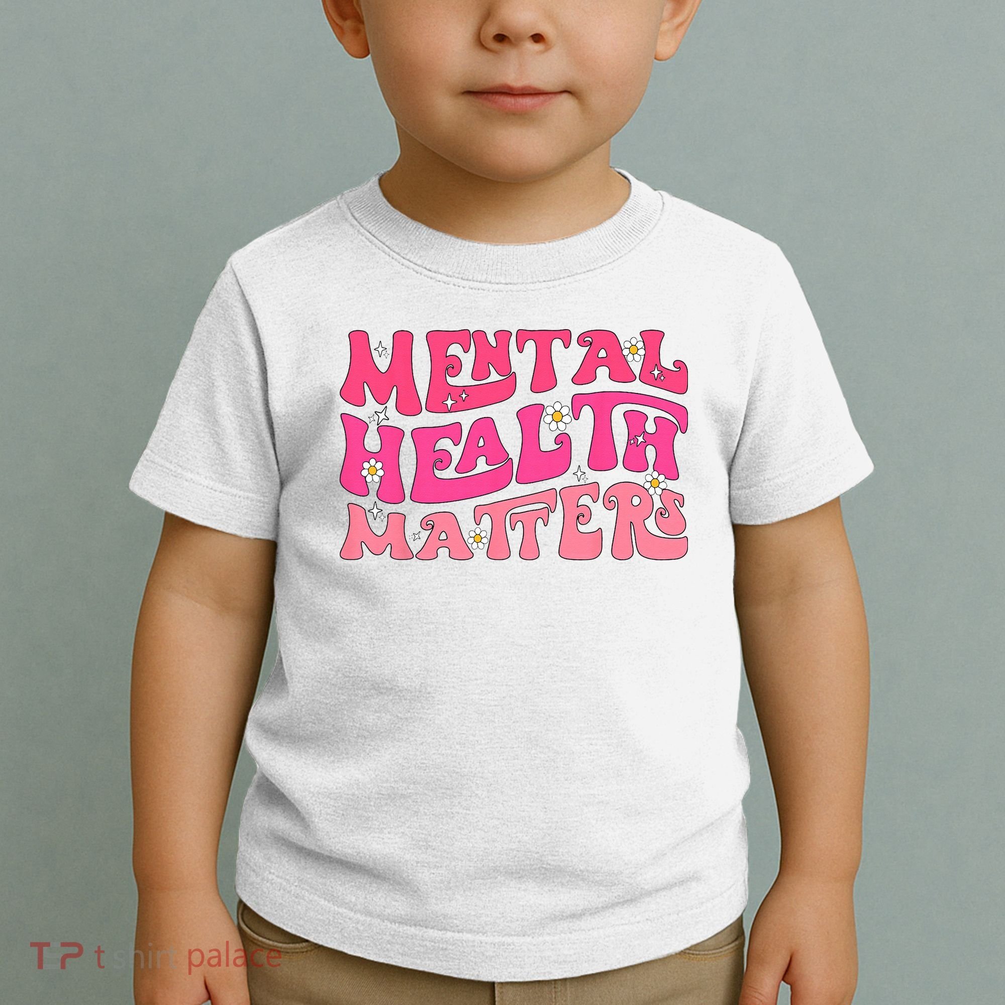 Mental Health Matters Groovy Psychologist Therapy Squad Toddler T-Shirt