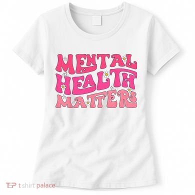 Mental Health Matters Groovy Psychologist Therapy Squad Women's T-Shirt