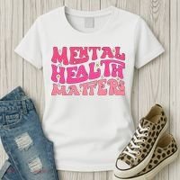 Mental Health Matters Groovy Psychologist Therapy Squad Women's T-Shirt thumb 3