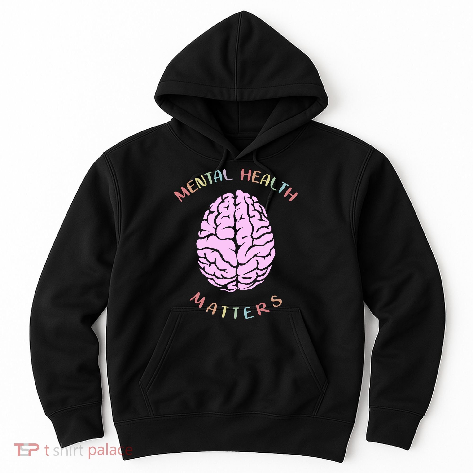 Mental Health Matters Brain Hoodie