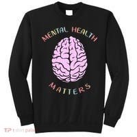 Mental Health Matters Brain Sweatshirt thumb 0