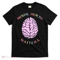 Mental Health Matters Brain T-Shirt thumb 0