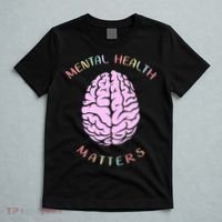 Mental Health Matters Brain T-Shirt thumb 5
