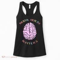 Mental Health Matters Brain Women's Tank Top thumb 0