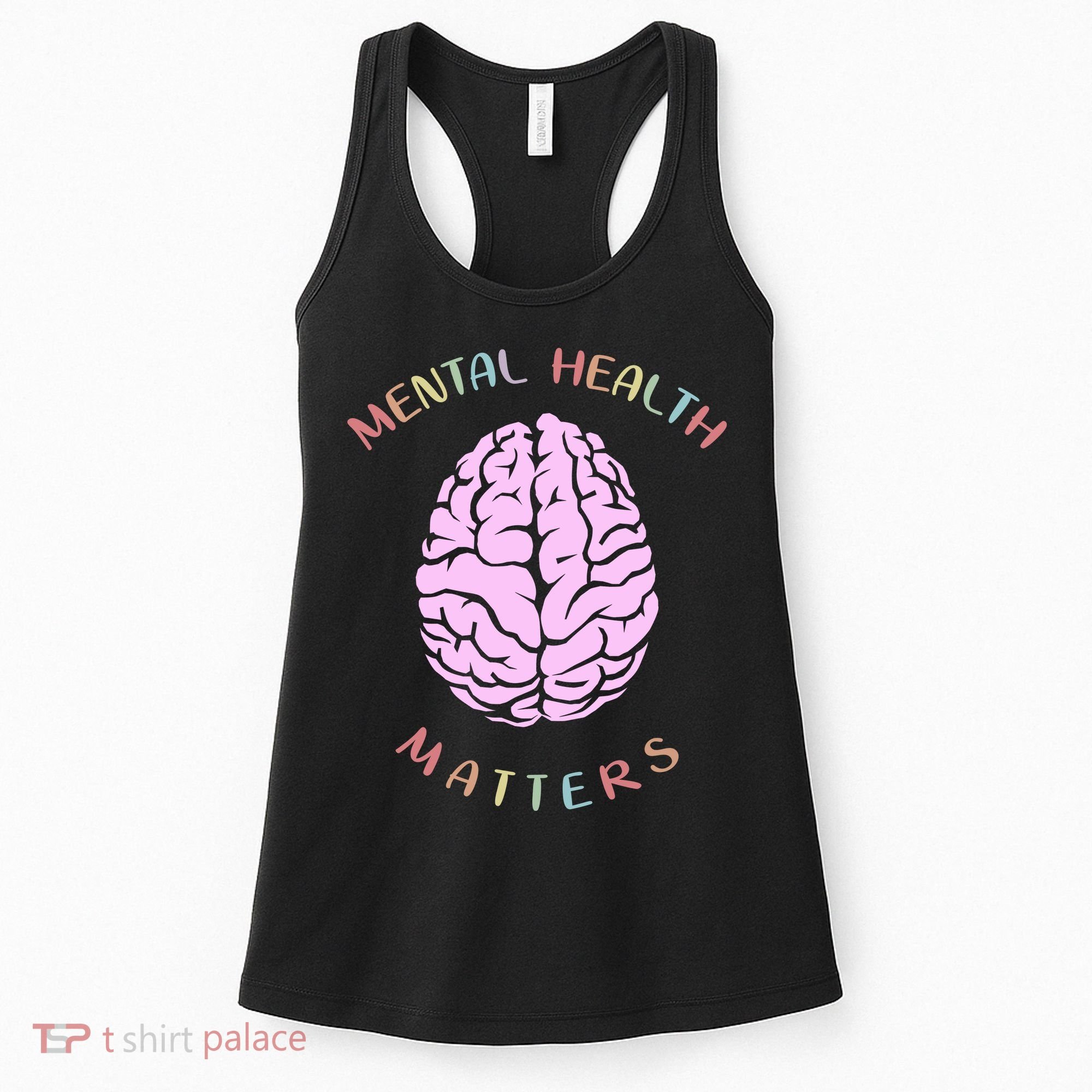 Mental Health Matters Brain Women's Tank Top
