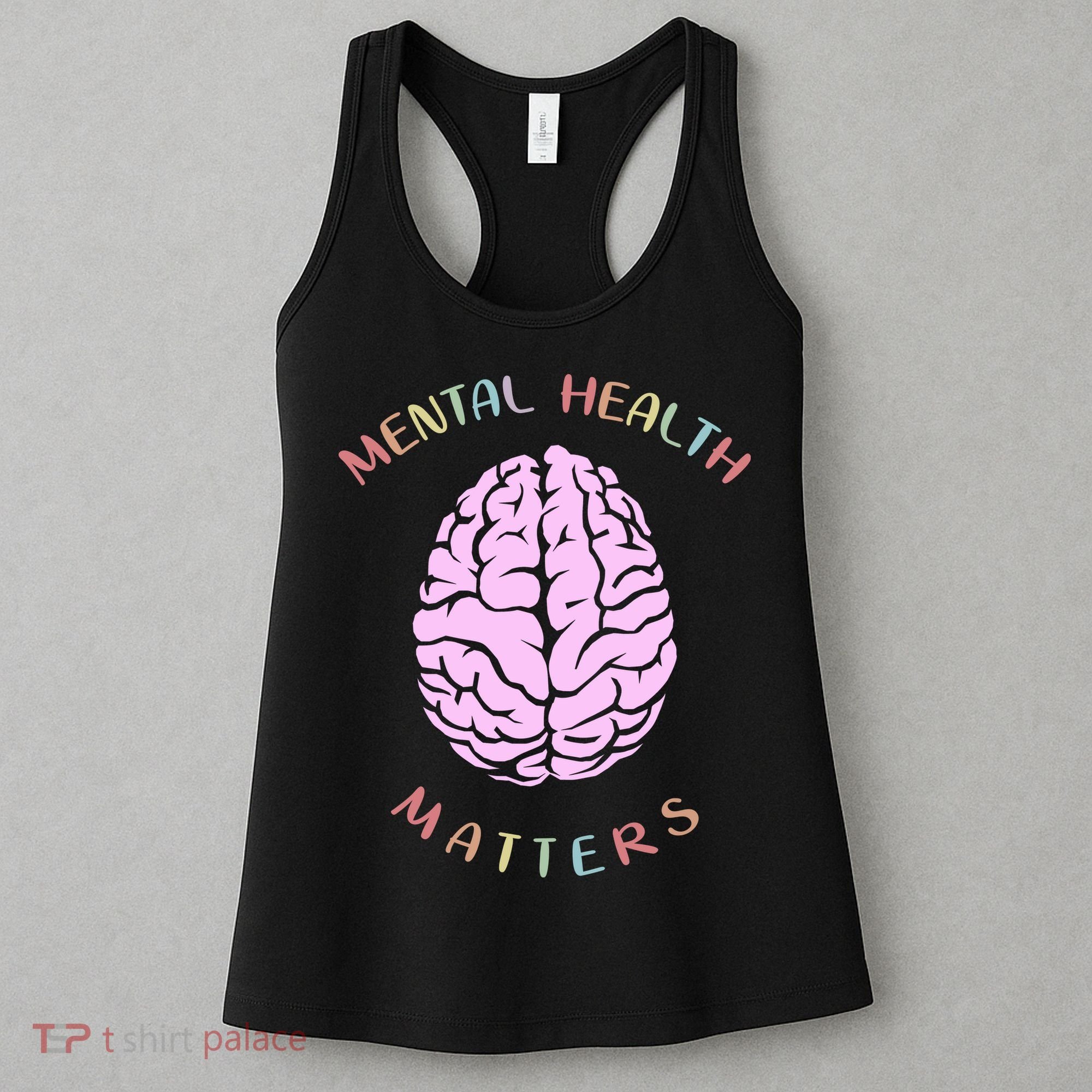 Mental Health Matters Brain Women's Tank Top