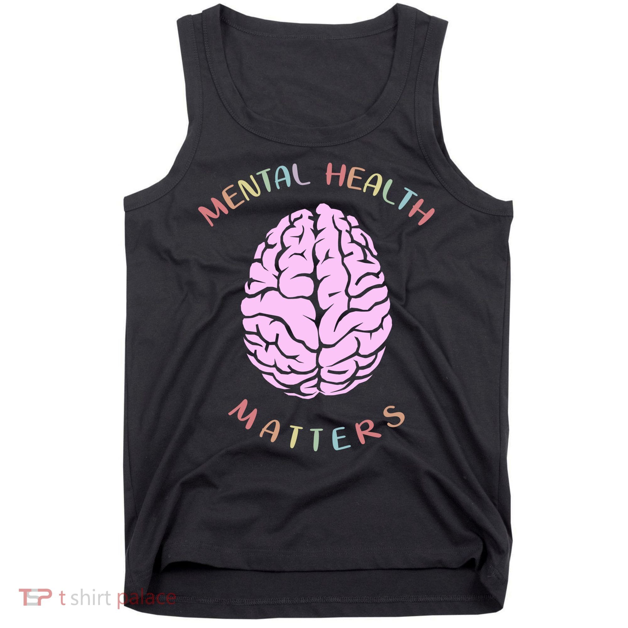 Mental Health Matters Brain Tank Top