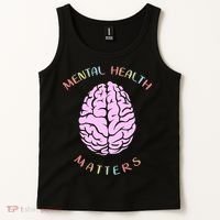 Mental Health Matters Brain Tank Top thumb 2