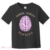 Mental Health Matters Brain Toddler T-Shirt thumb 0
