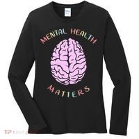 Mental Health Matters Brain Women's Long Sleeve Shirt thumb 0