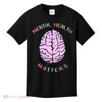 Mental Health Matters Brain Kids T-Shirt thumb 0