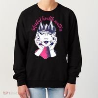 Mental Health Matters S Care Positivity Natural Forest Cute Gift Women's Sweatshirt thumb 0