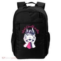 Mental Health Matters S Care Positivity Natural Forest Cute Gift Backpack thumb 0
