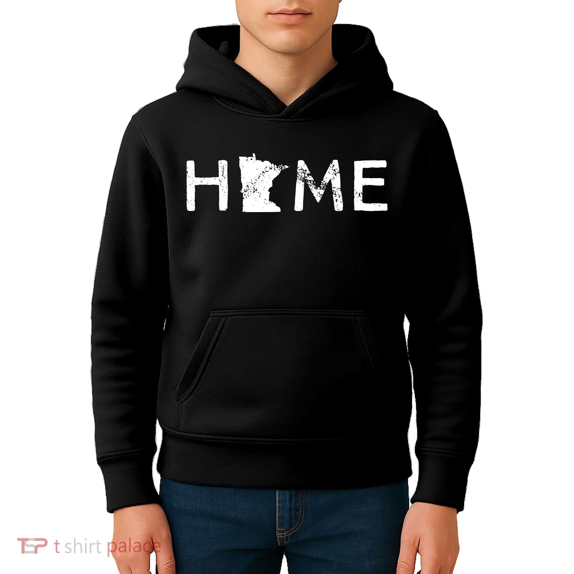 Minnesota Home Mn State Pride Kids Hoodie