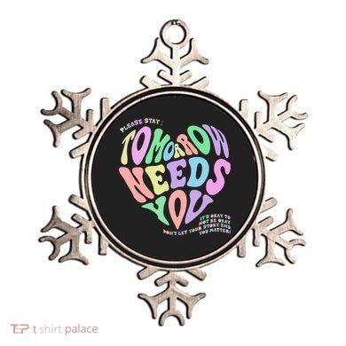 Mental Health Matters Tomorrow Needs You Suicide Prevention Ornament