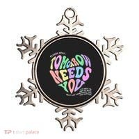 Mental Health Matters Tomorrow Needs You Suicide Prevention Ornament thumb 0