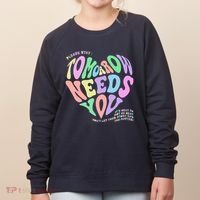 Mental Health Matters Tomorrow Needs You Suicide Prevention Women's Sweatshirt thumb 0