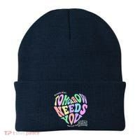 Mental Health Matters Tomorrow Needs You Suicide Prevention Beanie thumb 0