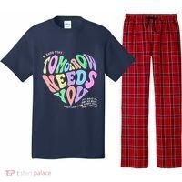 Mental Health Matters Tomorrow Needs You Suicide Prevention Pajama Set thumb 0