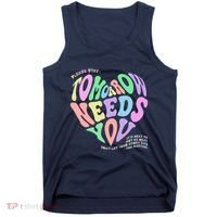 Mental Health Matters Tomorrow Needs You Suicide Prevention Tank Top thumb 0