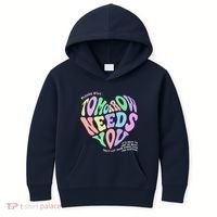 Mental Health Matters Tomorrow Needs You Suicide Prevention Kids Hoodie thumb 0