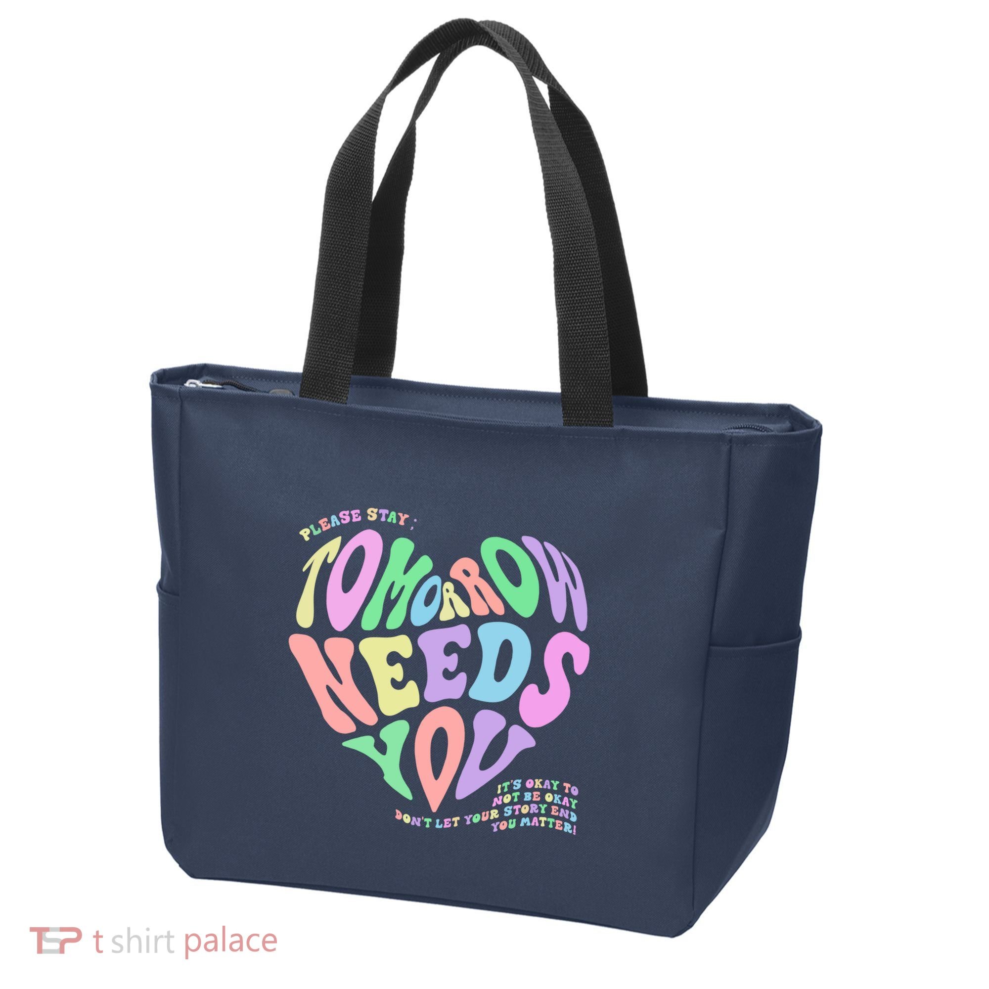 Mental Health Matters Tomorrow Needs You Suicide Prevention Tote Bag