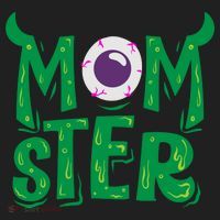 Momster Halloween Mom Women's Sweatshirt thumb 2