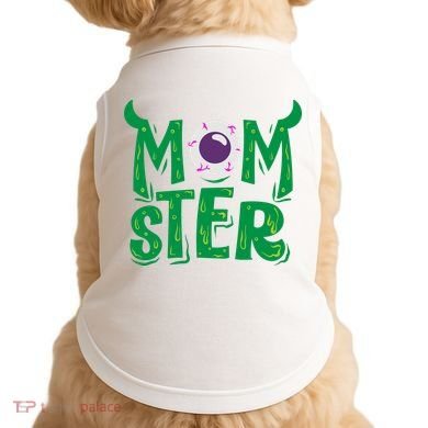 Momster Halloween Mom Doggie Tank