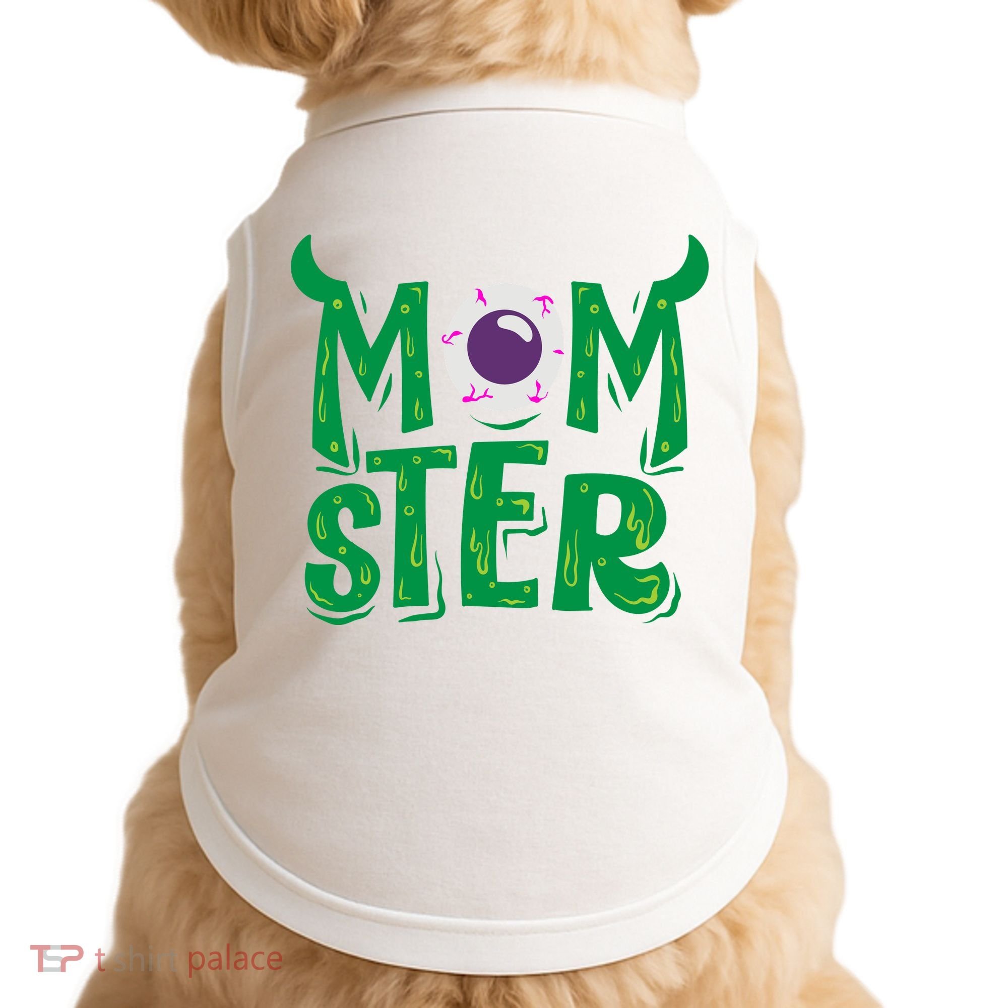 Momster Halloween Mom Doggie Tank