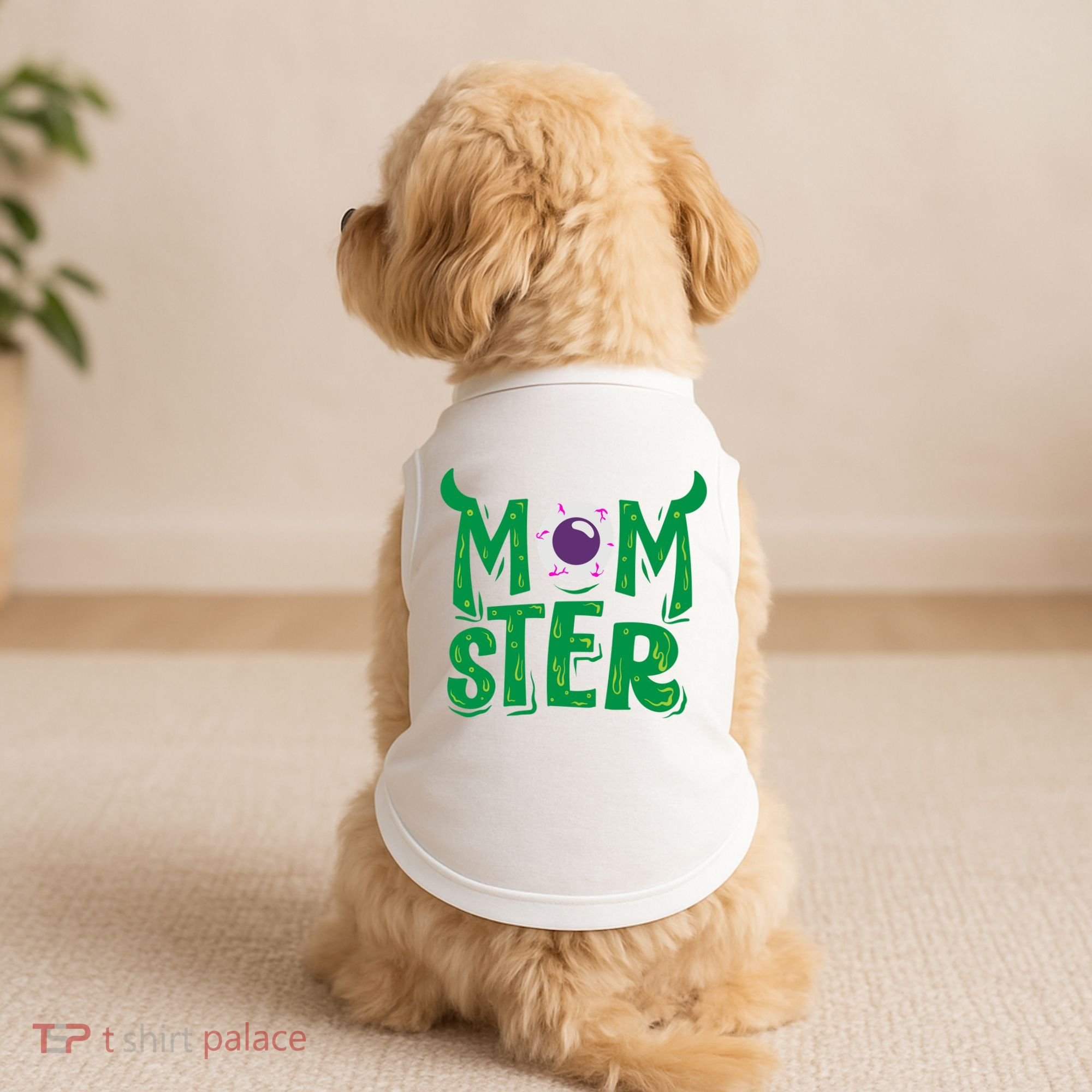 Momster Halloween Mom Doggie Tank