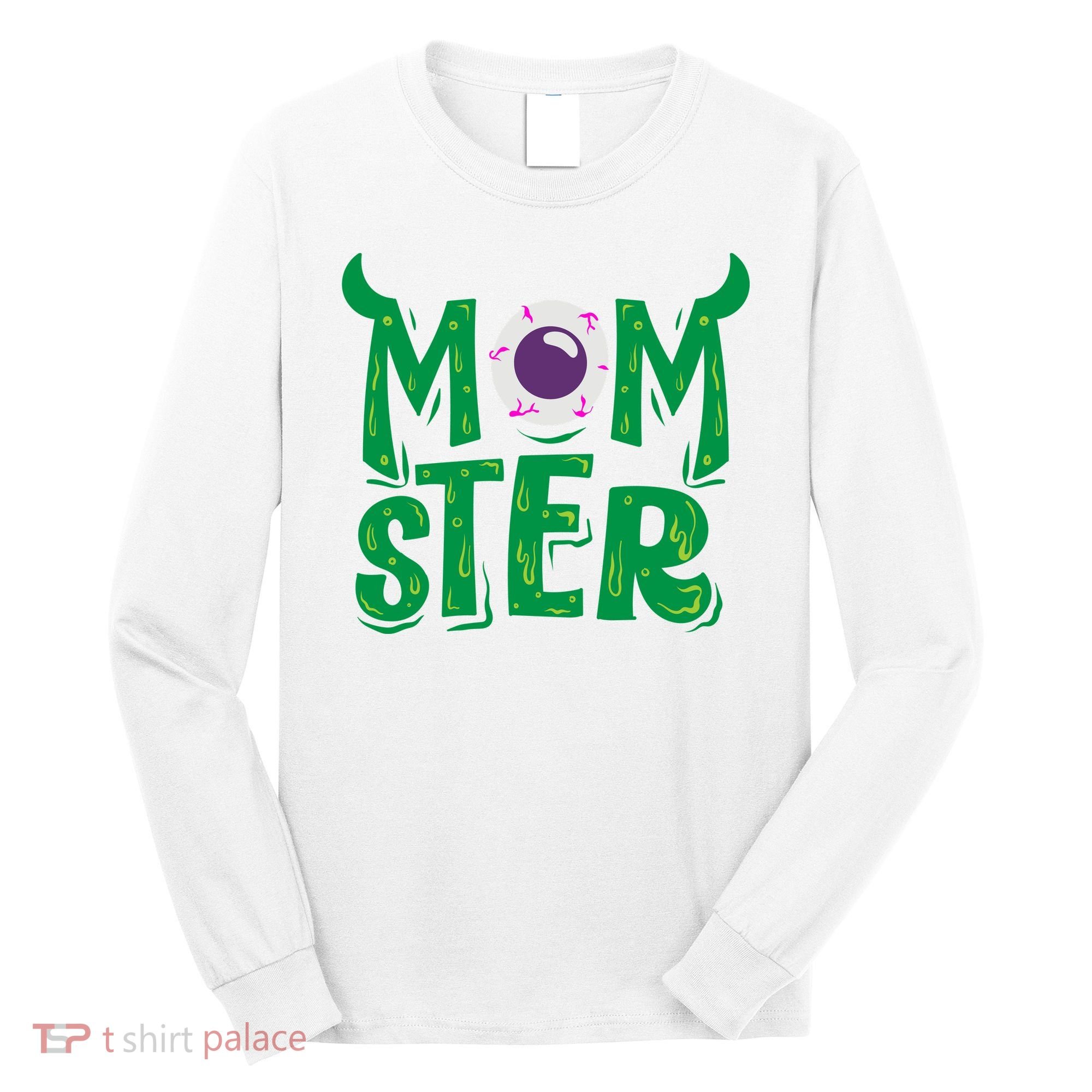 Momster Halloween Mom Long Sleeve Shirt