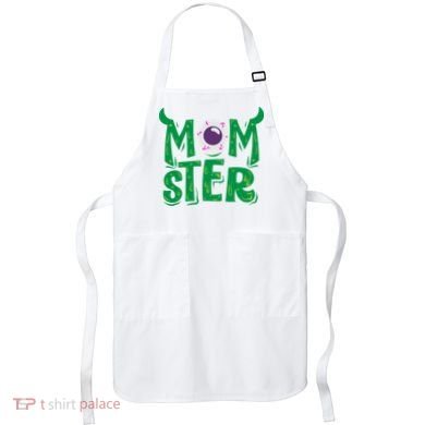 Momster Halloween Mom Apron