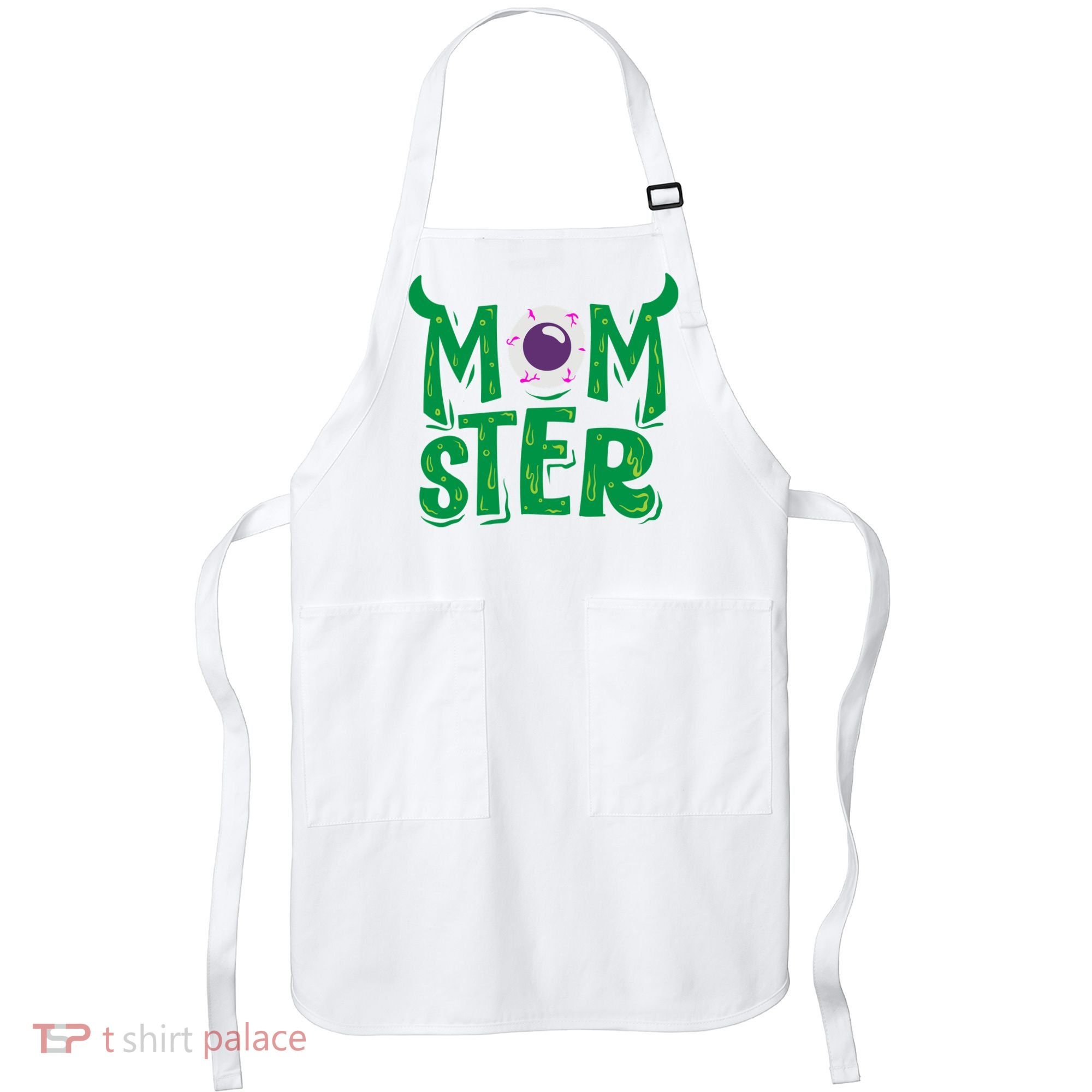 Momster Halloween Mom Apron