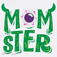 Momster Halloween Mom Apron thumb 3