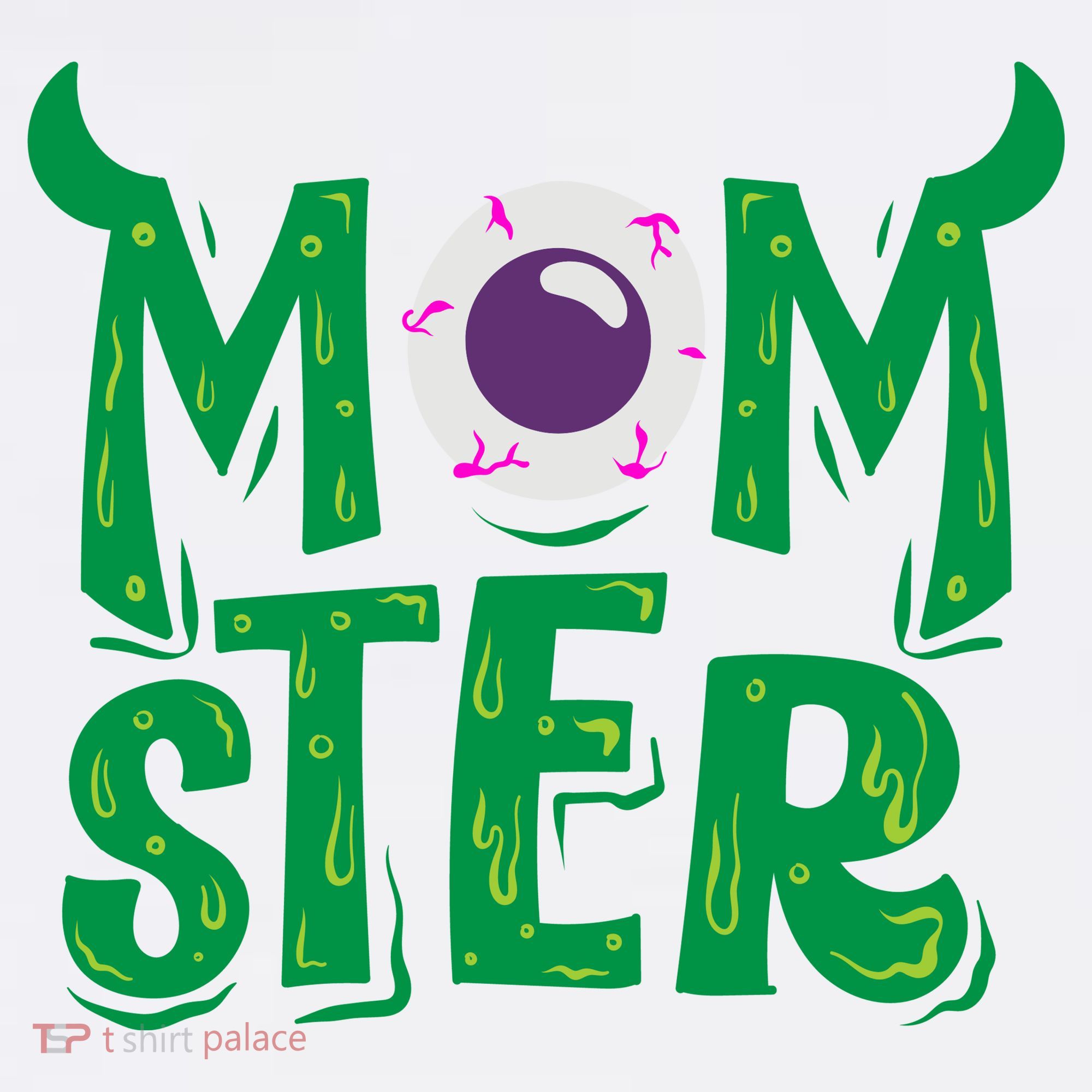 Momster Halloween Mom Apron