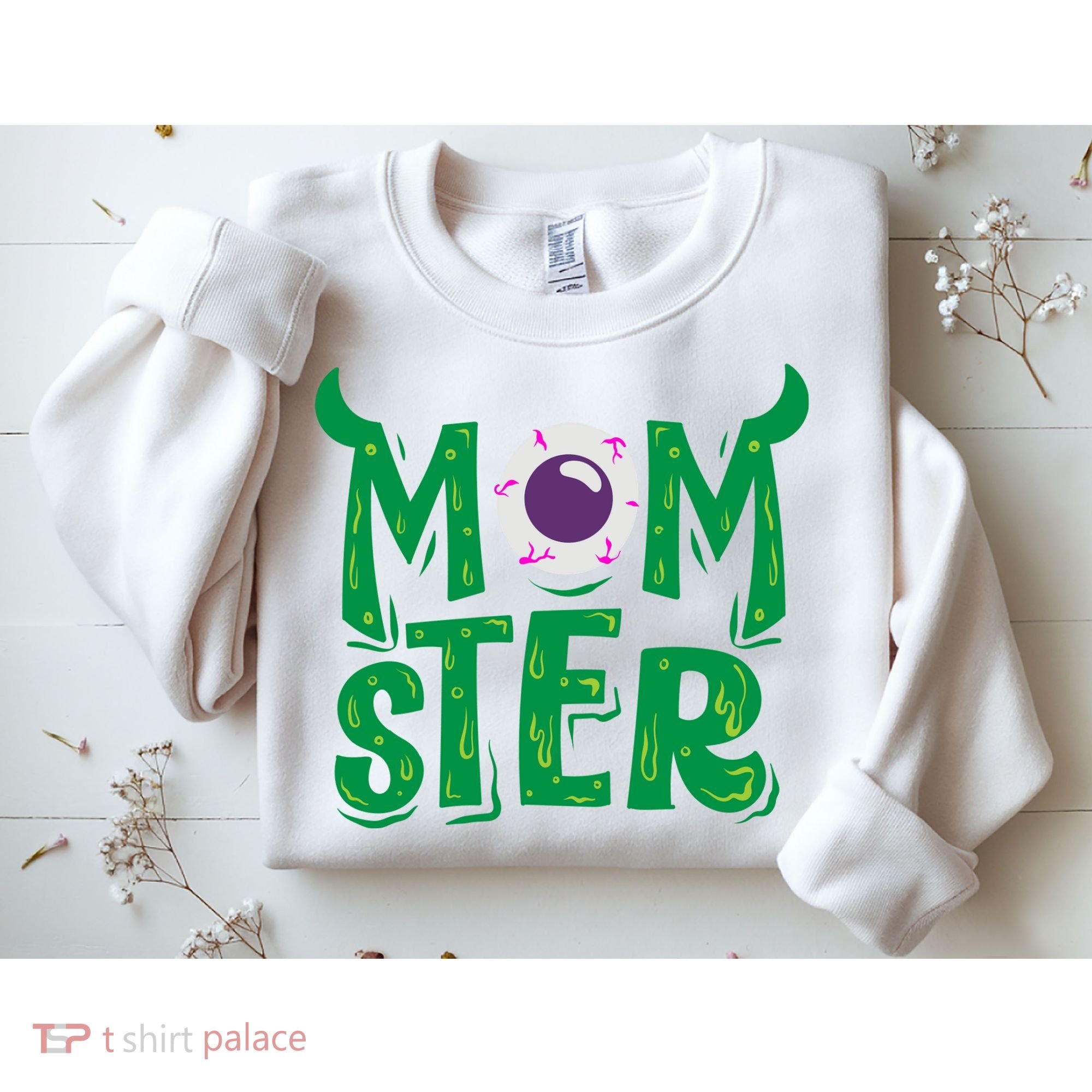 Momster Halloween Mom Sweatshirt