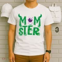 Momster Halloween Mom T-Shirt thumb 6