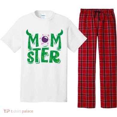 Momster Halloween Mom Pajama Set