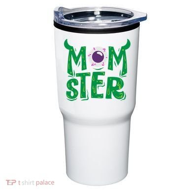 Momster Halloween Mom Tumbler