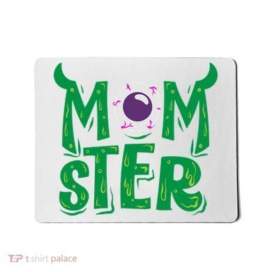Momster Halloween Mom Mousepad