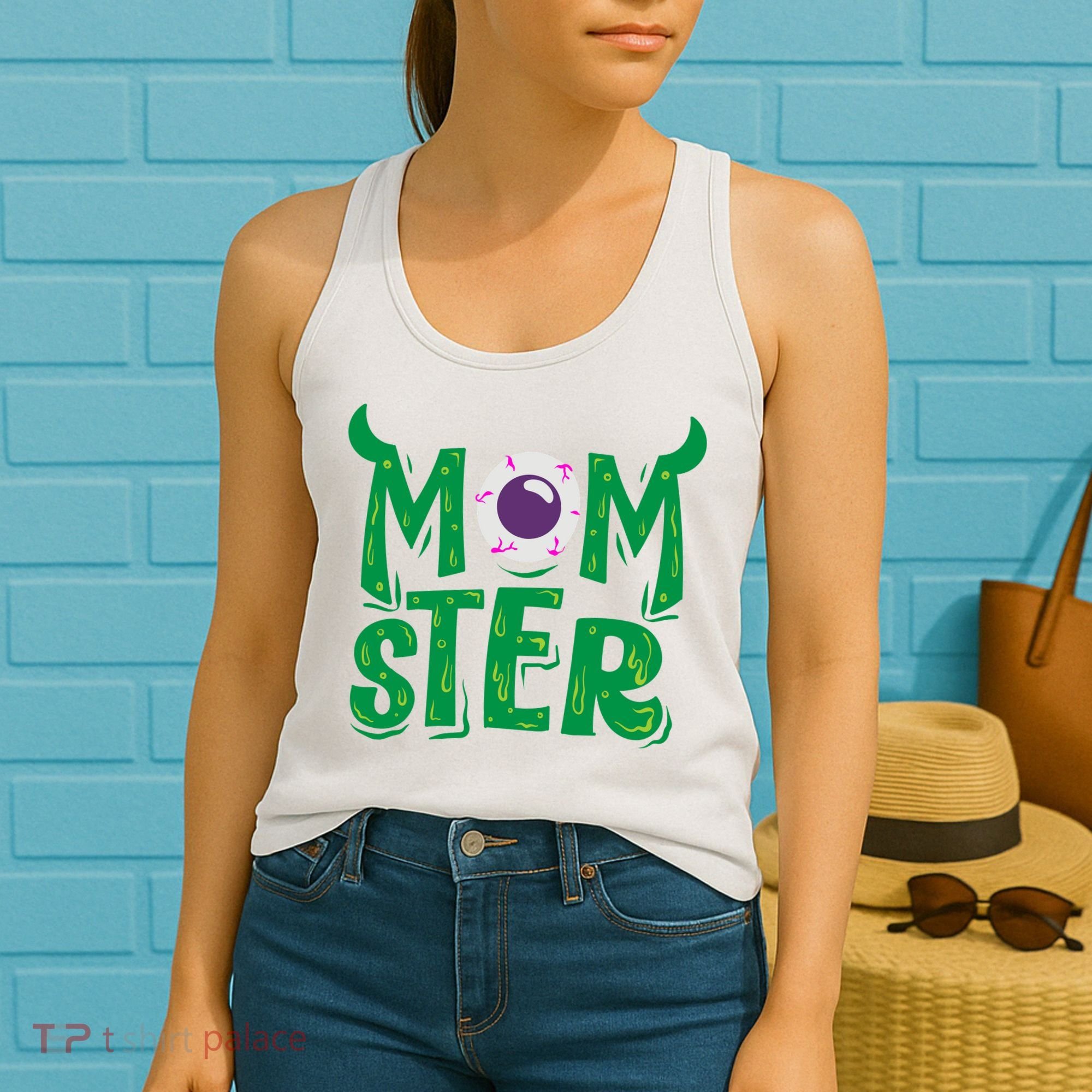 Momster Halloween Mom Women's Tank Top